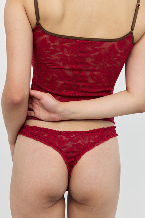 Rosas Thong