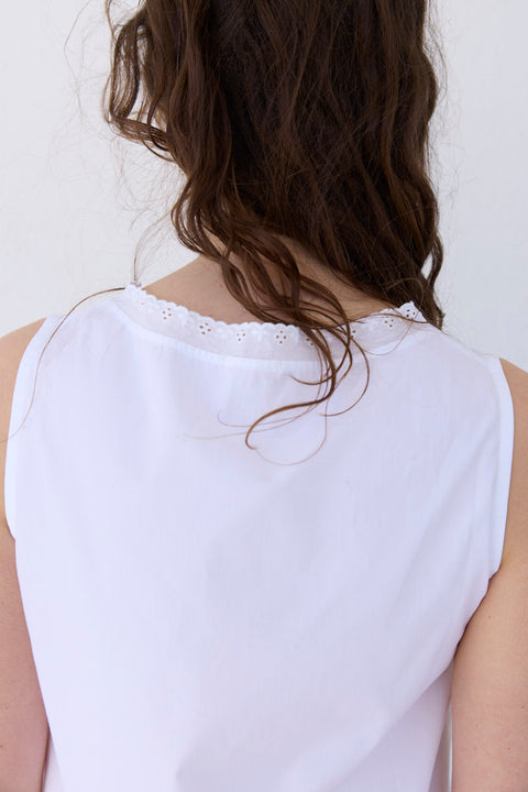 Broderie Mini Dress