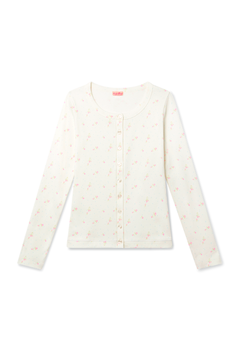Rosette Cardigan