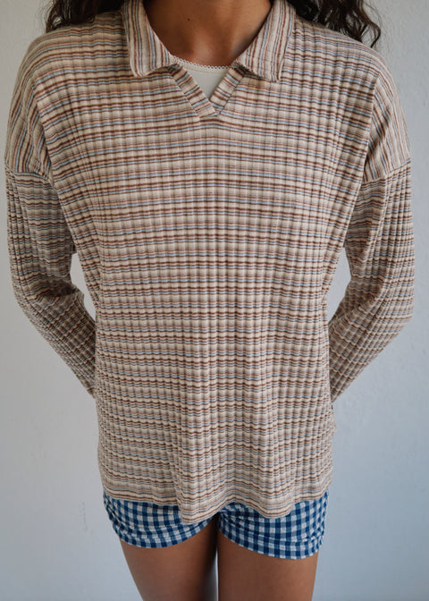 Lucky Stripe Polo