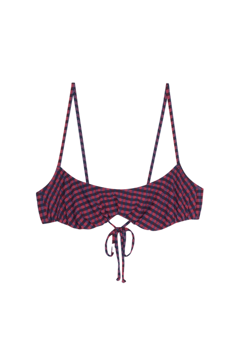 Radicchio Bikini Top