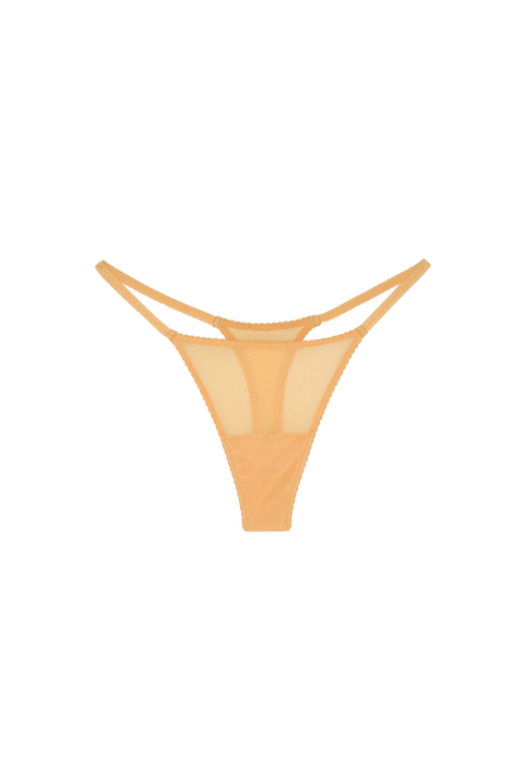 Aranciata Mesh Thong