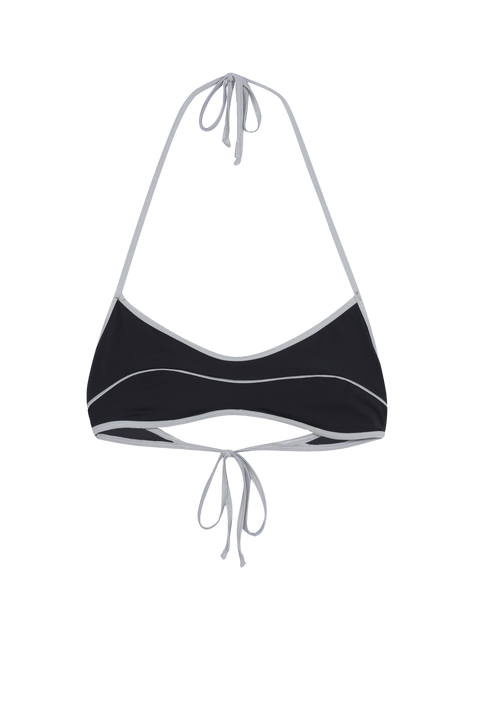 Charcoal Bikini Top