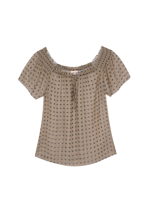 Nonna Polka Top