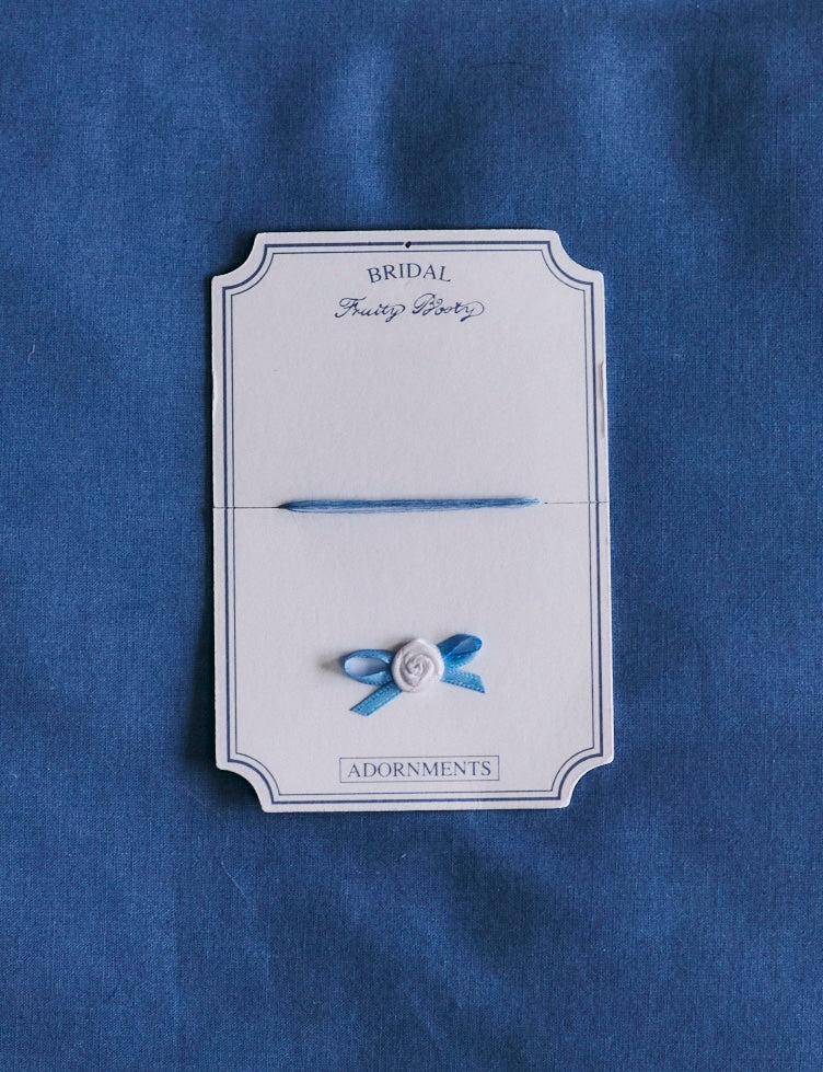 Something Blue Bow