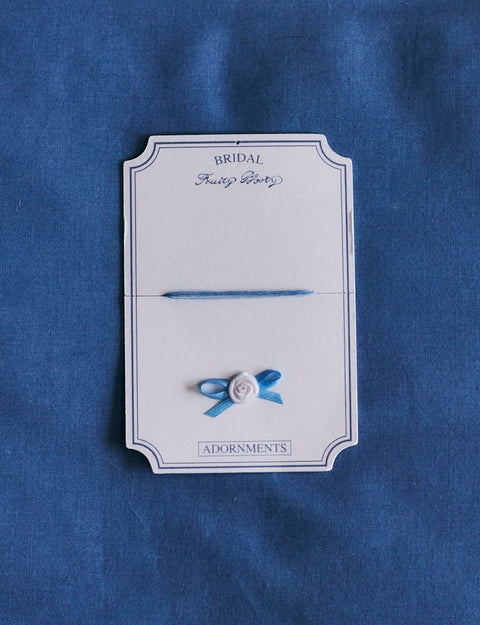 Something Blue Bow