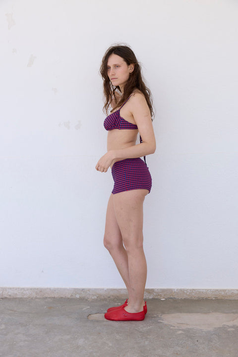Radicchio Swim Shortie