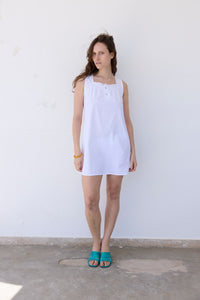 Broderie Mini Dress