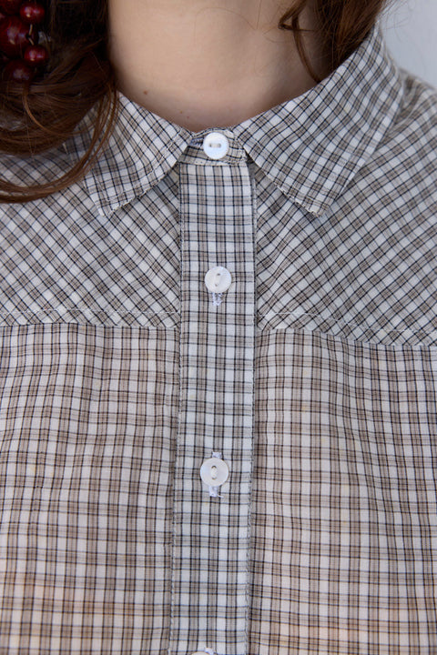 Sofia Check Shirt