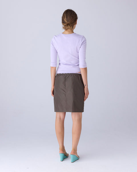 Grape Henley Tee
