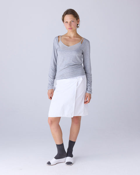 Apron Midi Skirt