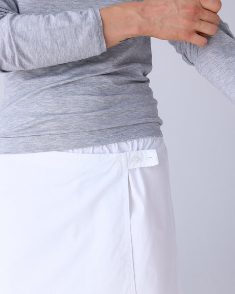 Apron Midi Skirt