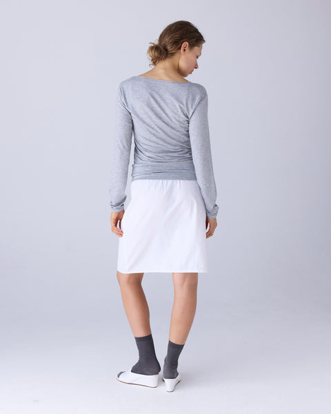 Apron Midi Skirt