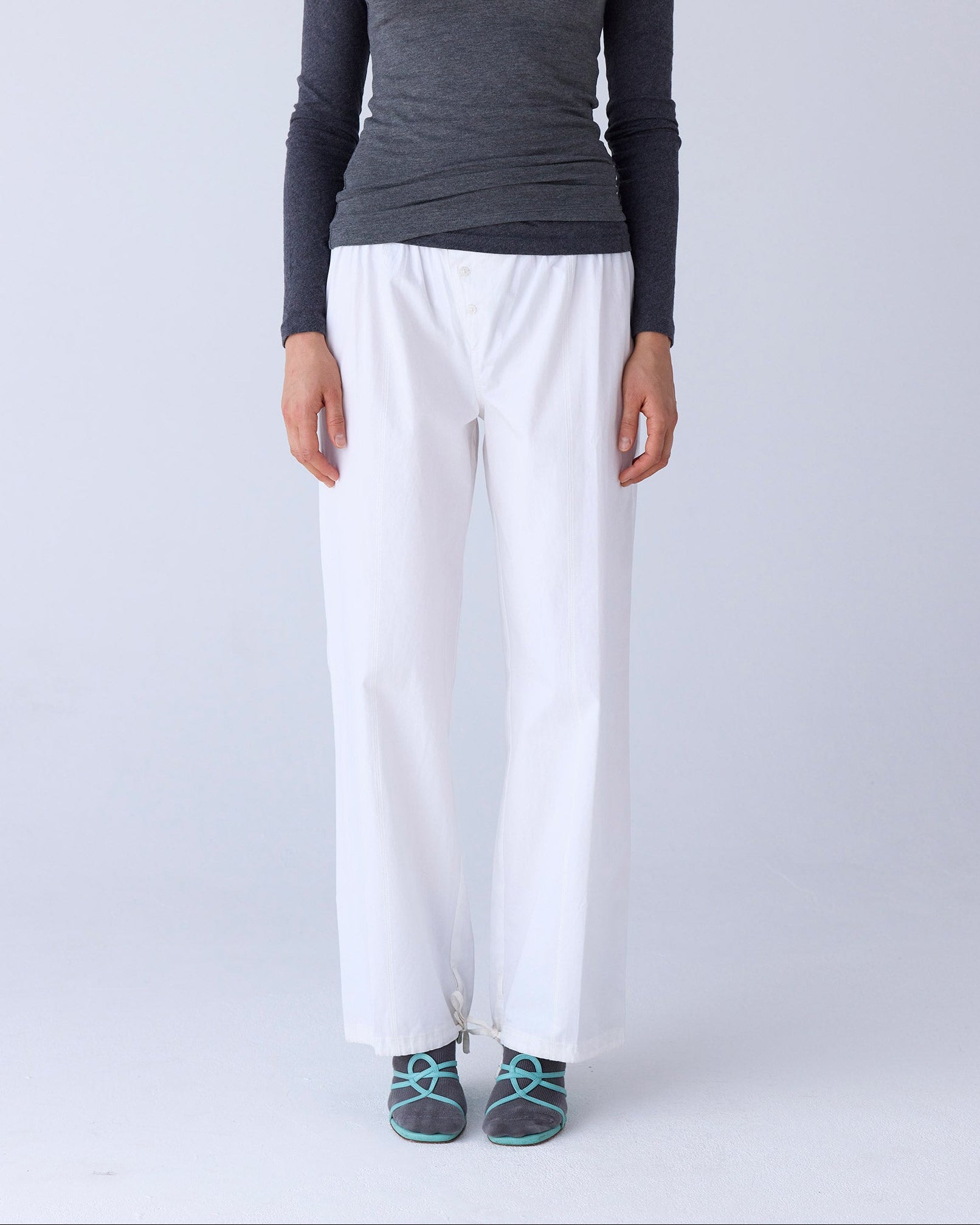 Poplin Trousers