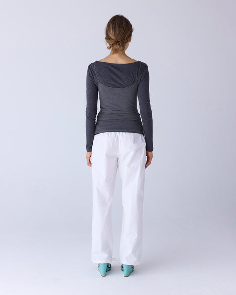 Poplin Trousers