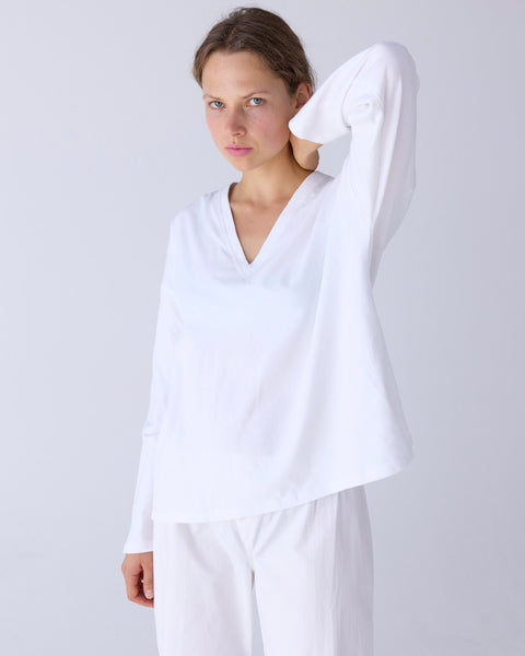 Deep V Long Sleeve