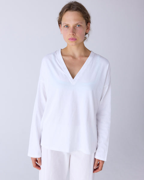 Deep V Long Sleeve