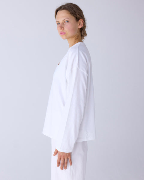 Deep V Long Sleeve