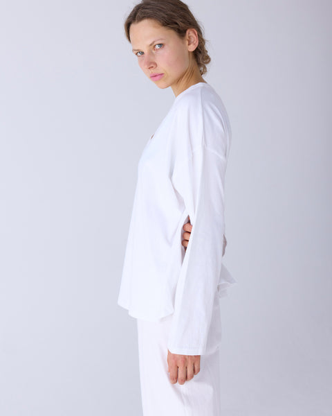 Deep V Long Sleeve