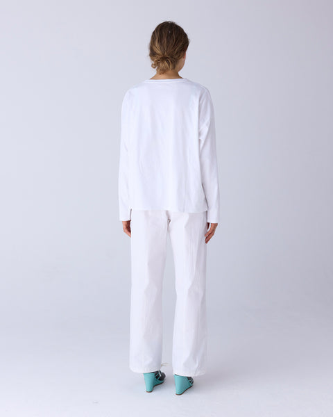 Deep V Long Sleeve
