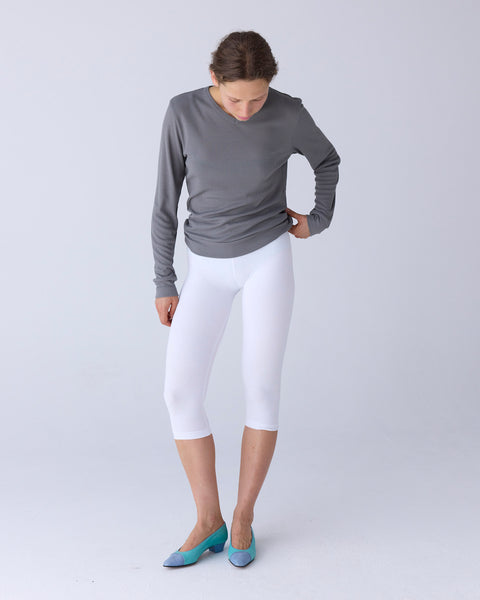 Rib V-Neck