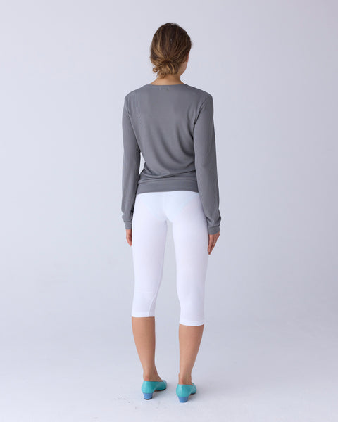 Rib V-Neck