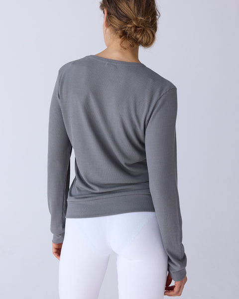 Rib V-Neck