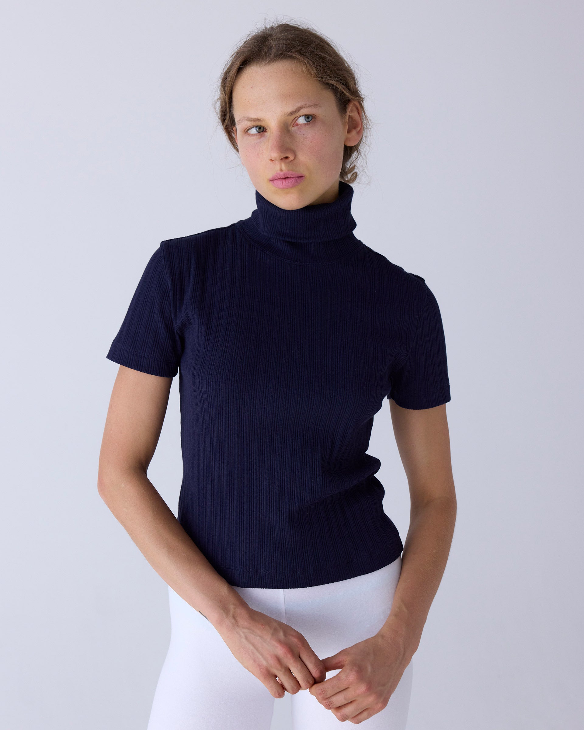 Roll-Neck Tee