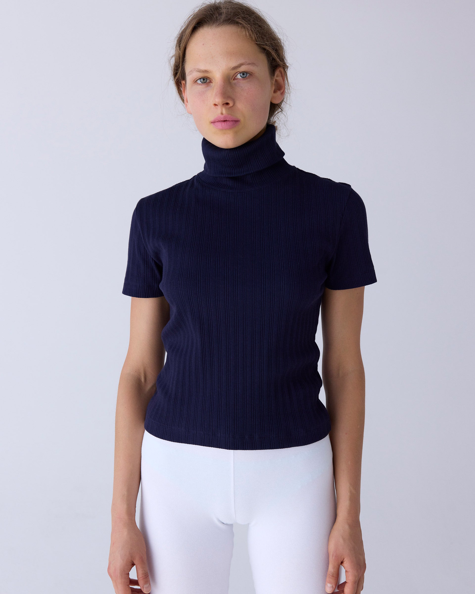 Roll-Neck Tee