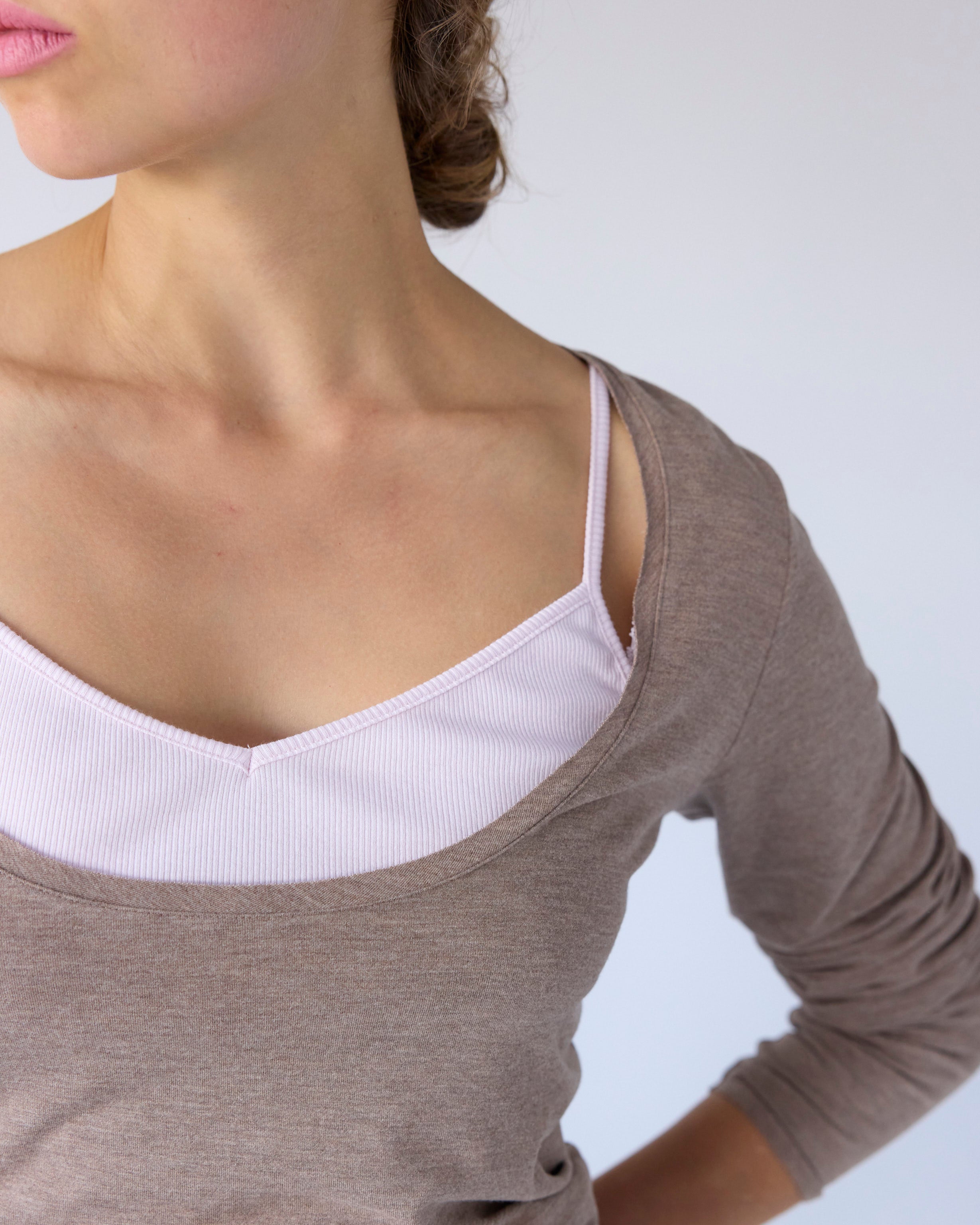 Scoop Detached Layer Top