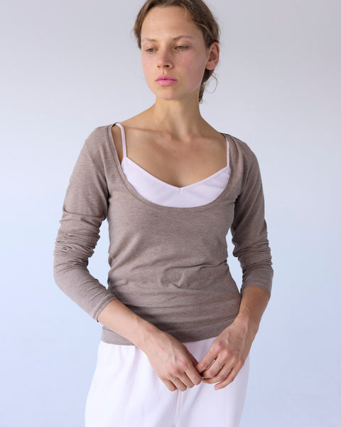 Scoop Detached Layer Top