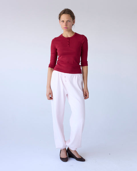 Berry Henley Tee