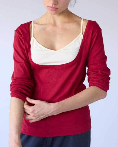 Scoop Detached Layer Top