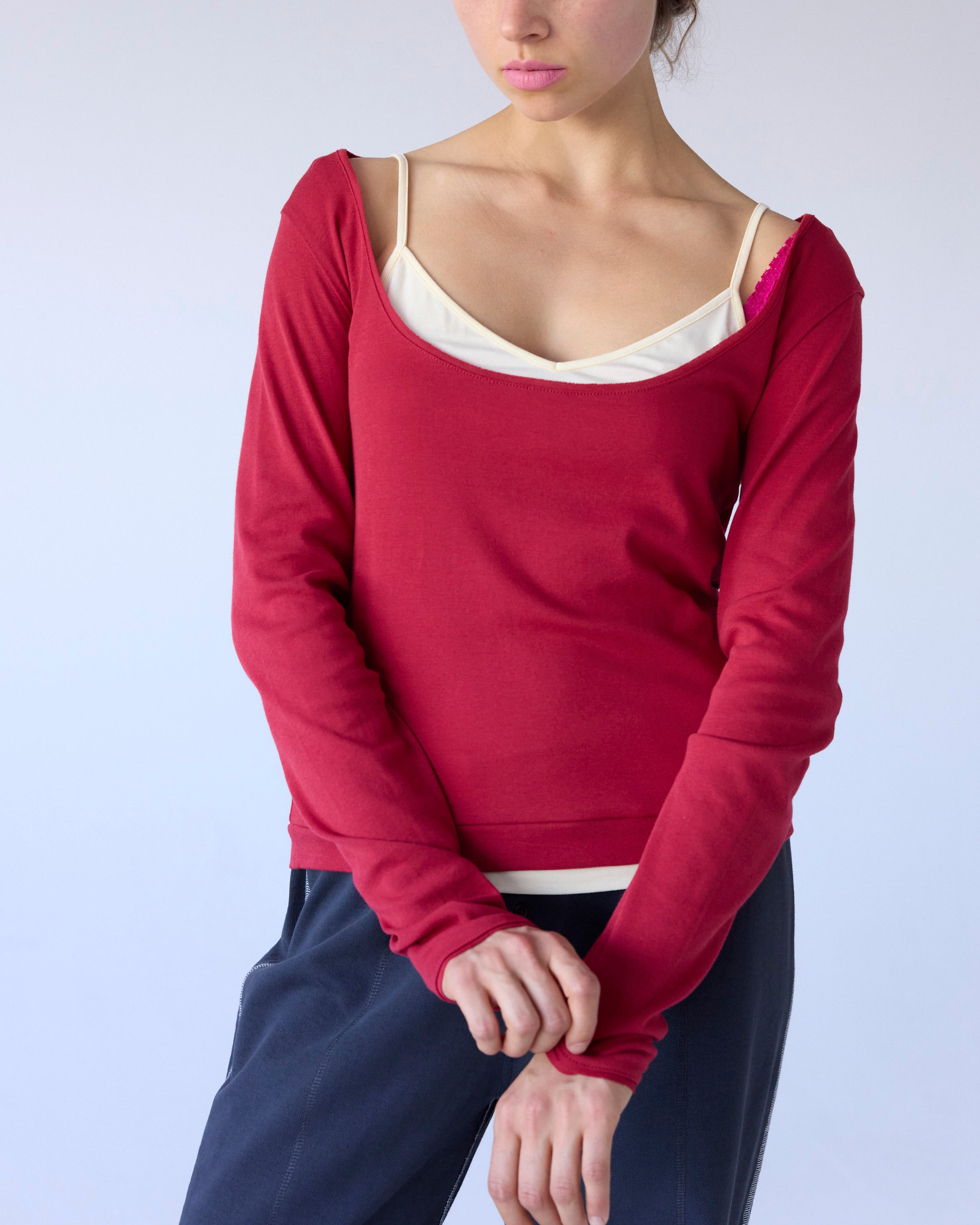 Scoop Detached Layer Top