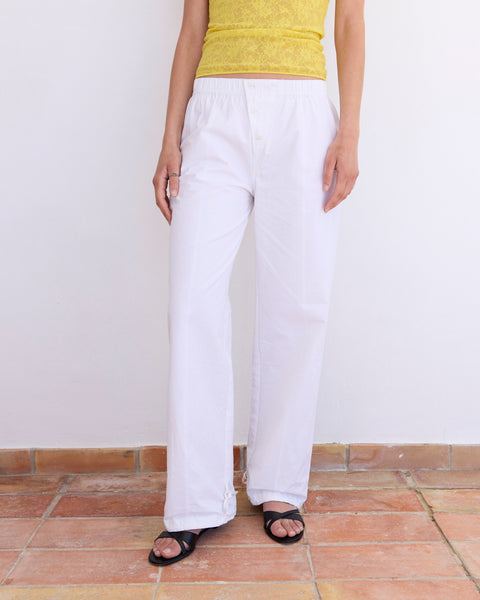 Poplin Trousers