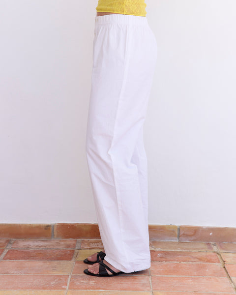 Poplin Trousers