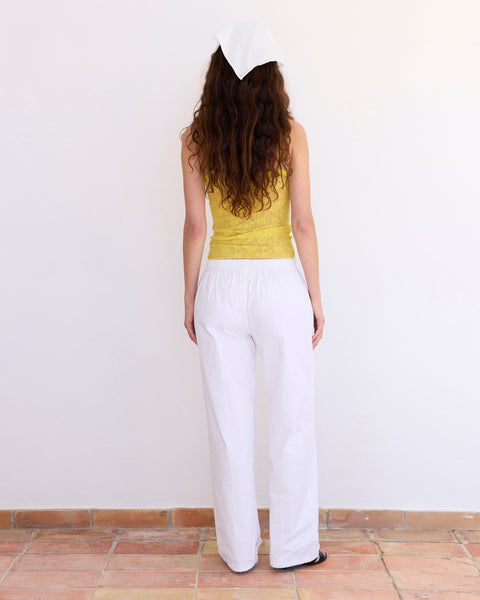 Poplin Trousers
