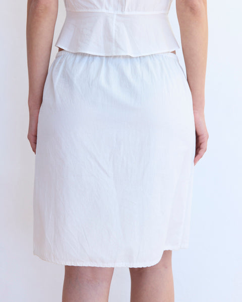 Apron Midi Skirt