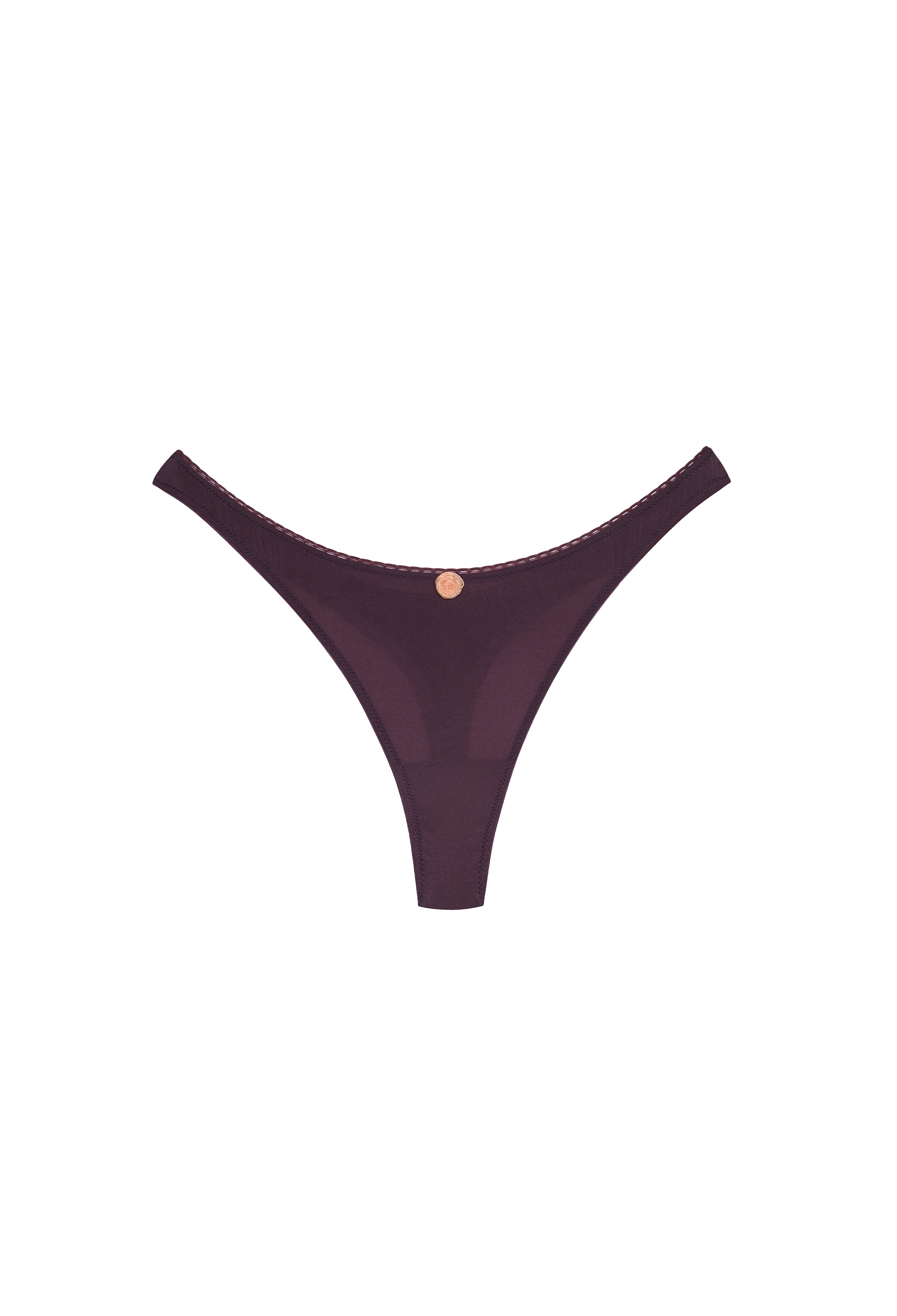 Dusty Plum Thong