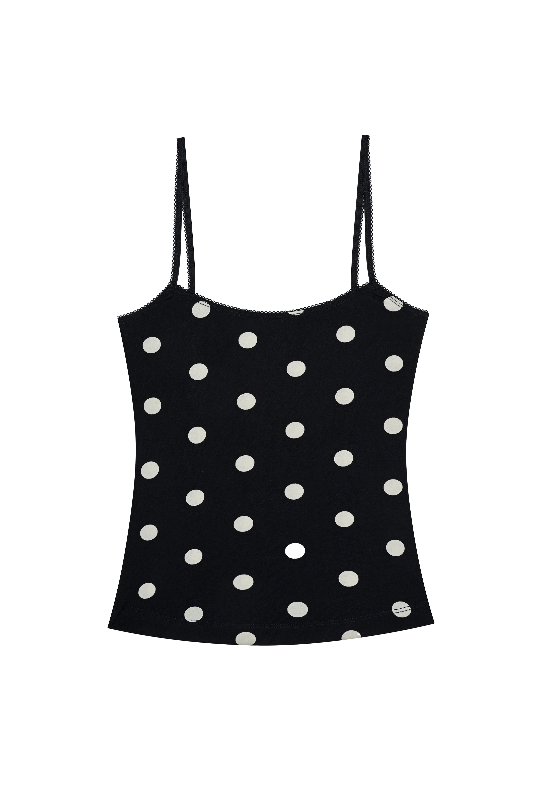 Polka dot tank top on sale