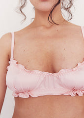 Blush Ruffle Bra