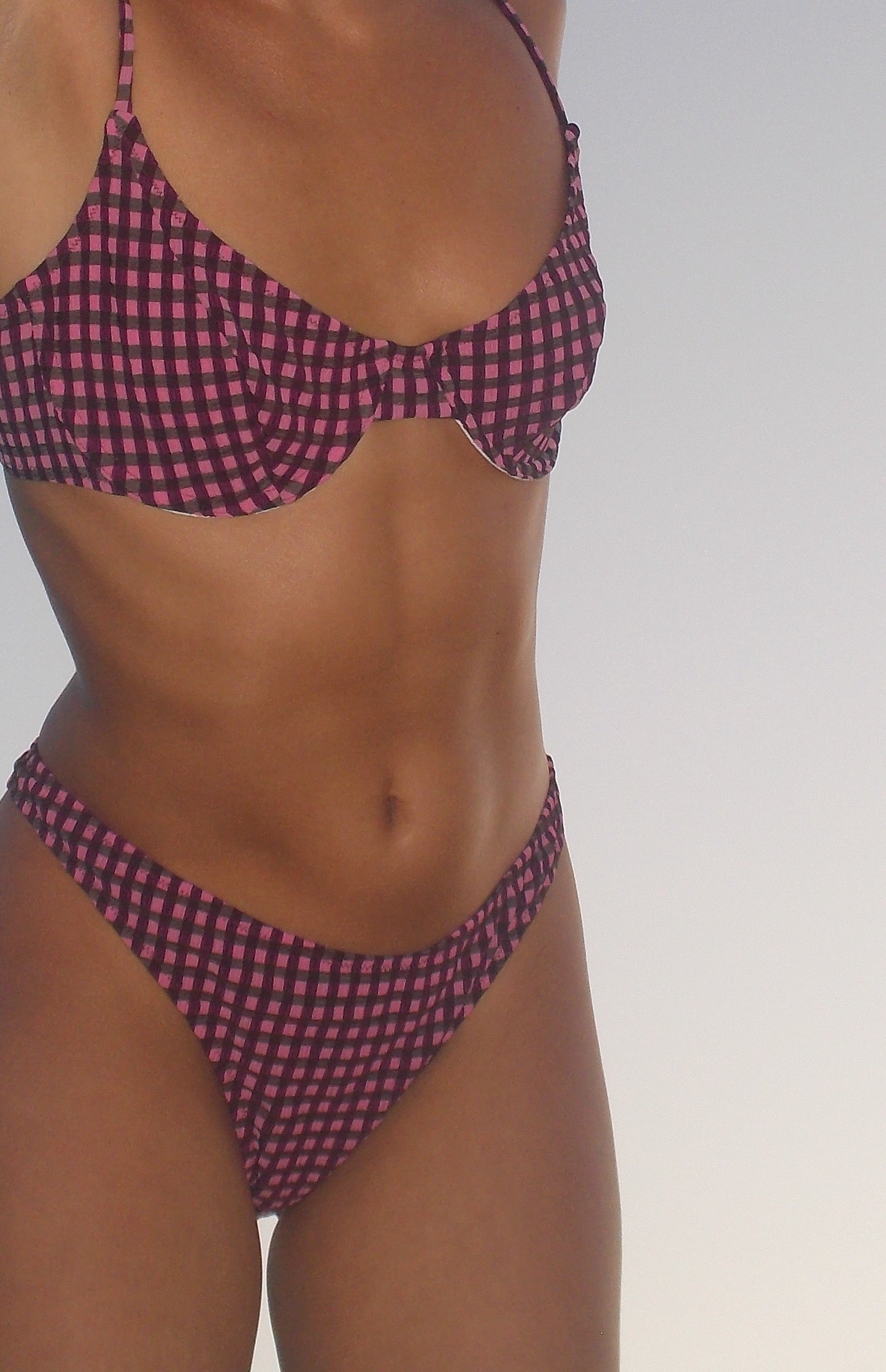 Grape Zoe Bikini Top