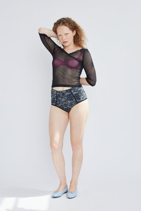 Moss Wrap Top