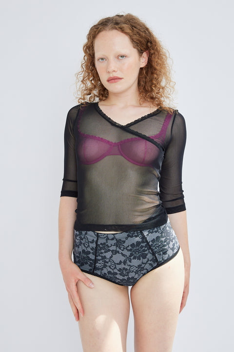 Moss Wrap Top