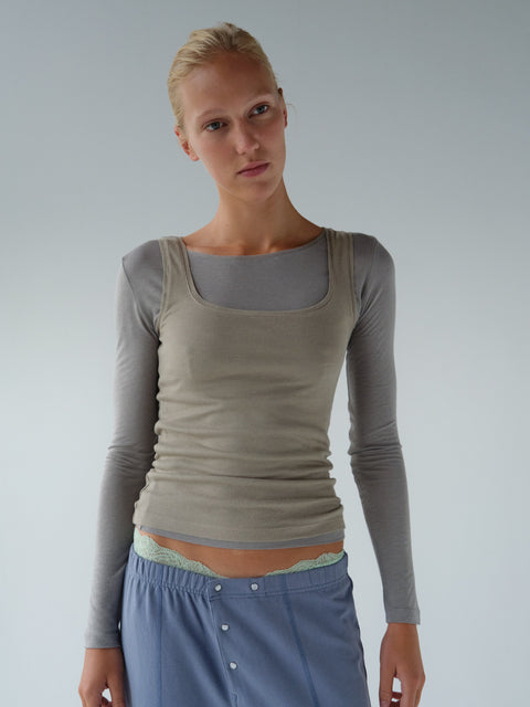 Double Layer Long Sleeve