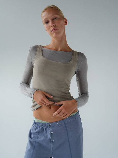 Double Layer Long Sleeve