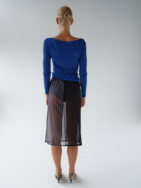 Stripe Slip Skirt