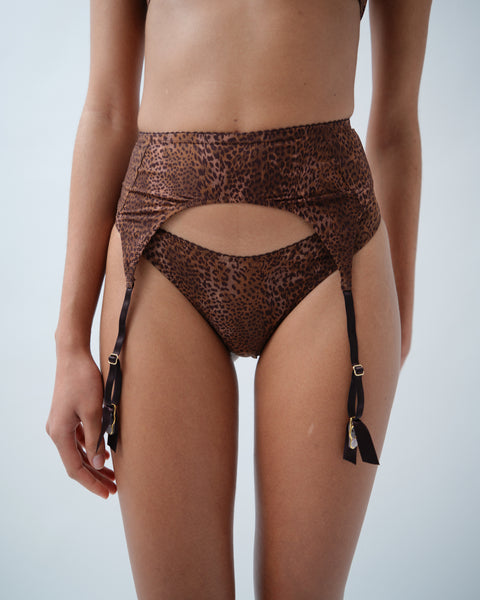 Leopard Shania Suspender