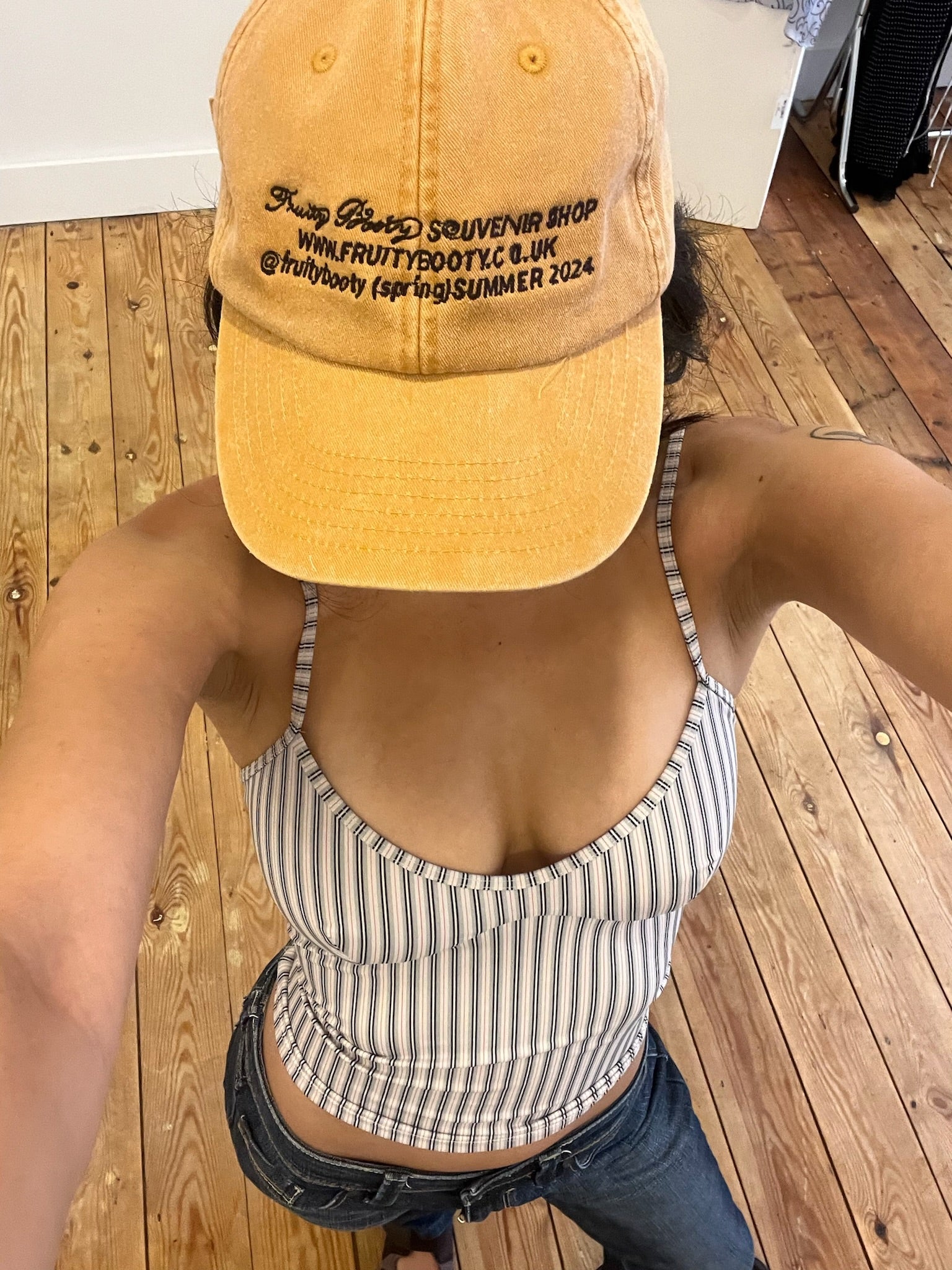 Yellow Souvenir Cap