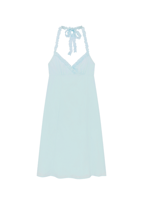 Sky Halter Dress
